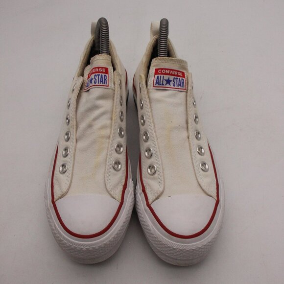 Converse Chuck Taylor All Star Women's Size 6.5 White Low Top Sneaker 563457F - Picture 2 of 12
